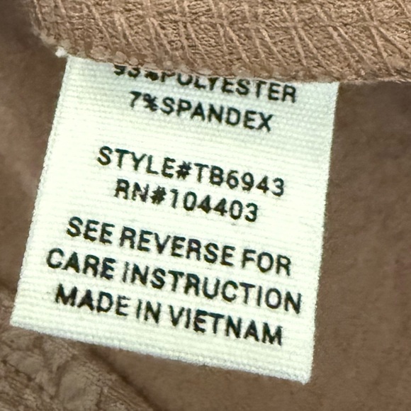 Versona Brown Mocha Mousse Puff Sleeve Peplum Blouse - Picture 4 of 4